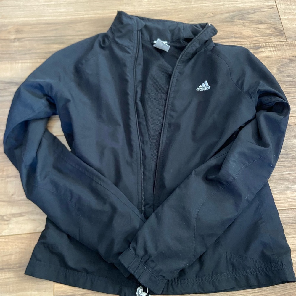 Adidas Black Lightweight Jacket